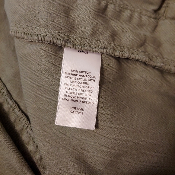 Sage Green Utility Jacket - Picture 7 of 7